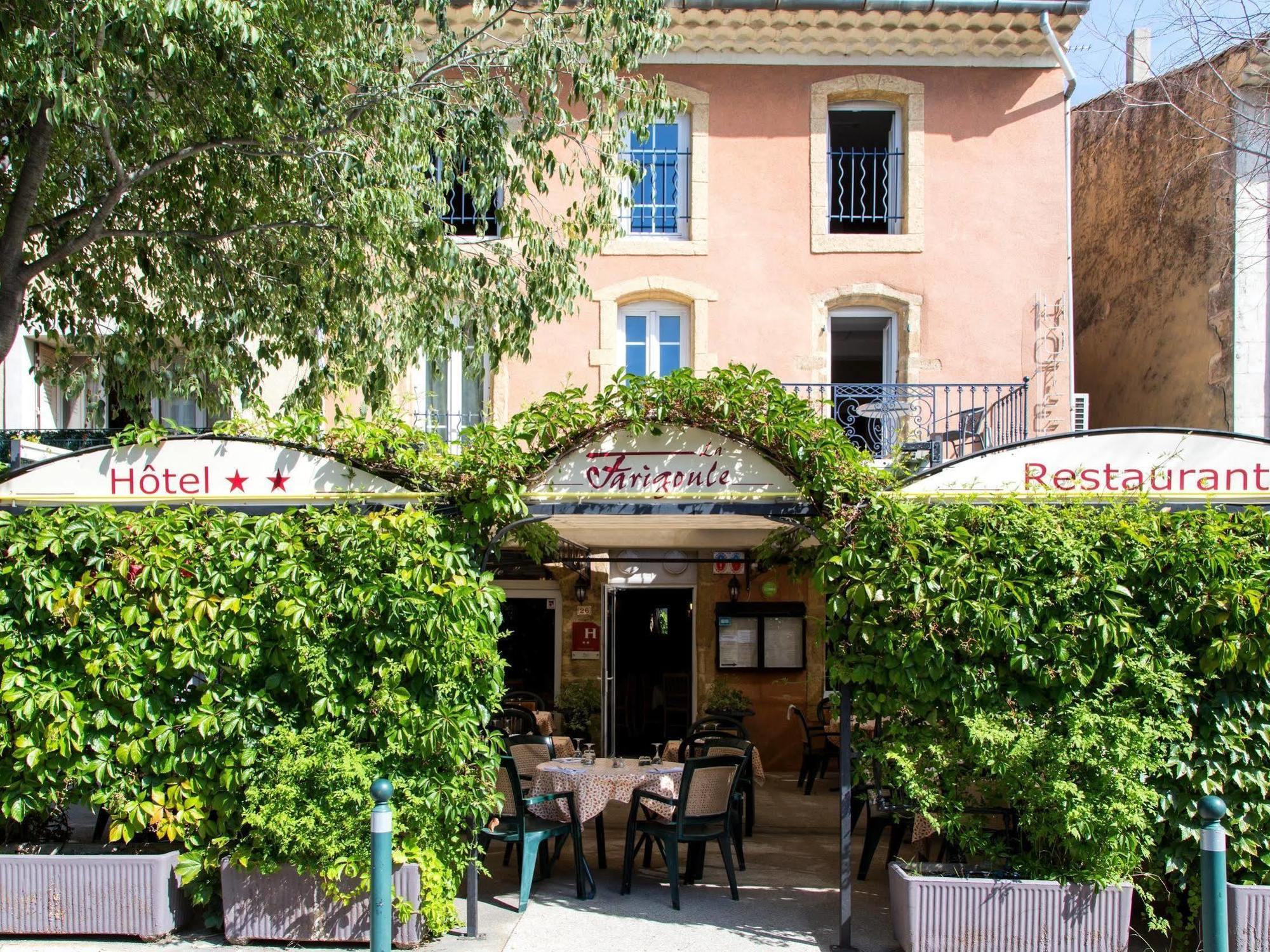 Hotel La Farigoule Sainte-Cécile-les-Vignes Exterior foto